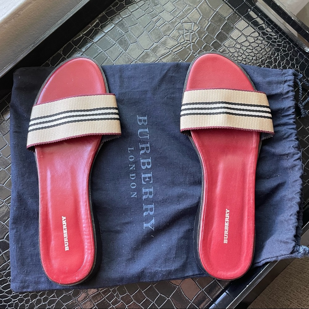 Vintage Burberry Sandals